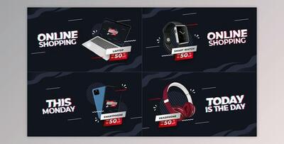Cyber Monday Product Promo B183 (Videohive 334348537) - AE Project
