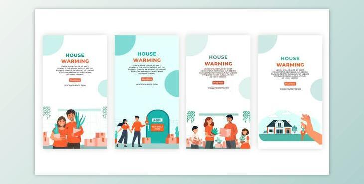 House Warming AE Instagram Story (Videohive 42837076) - AE Project