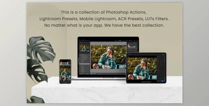 12 Elegant Photoshop Actions Presets