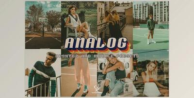 10 Analog Lightroom Presets CreativeMarket - 7256679