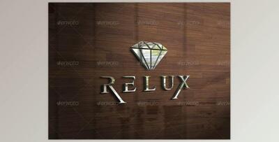Photorealistic 3D Logo Signage Mock-Ups GraphicRiver-8026345
