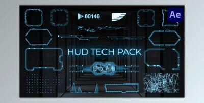 HUD Tech Pack for After Effects (Videohive 48974764) - AE Project