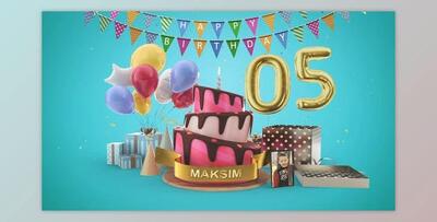 Happy Birthday (Videohive 33557250) - AE Project