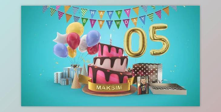 Happy Birthday (Videohive 33557250) - AE Project