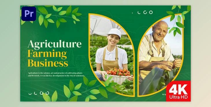 Agriculture Farming Business Slideshow (MOGRT) (Videohive 34380651)