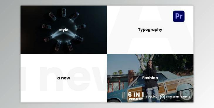 Stomp Typography Opener for Premiere Pro (Videohive 32981733) - PR Project