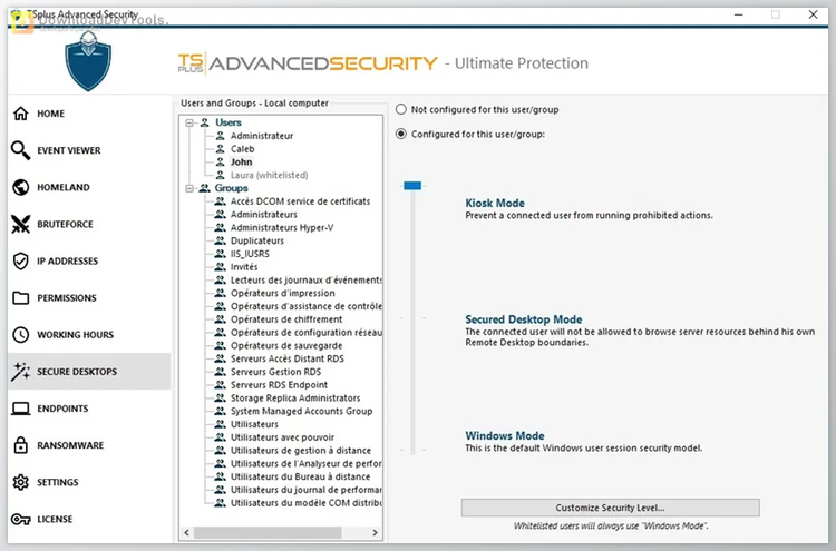 TSplus Advanced Security v7.3.4.30 Multilingual + Portable Edition + CRACK