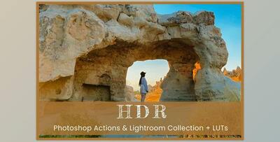 14 HDR Photoshop Actions Presets LR