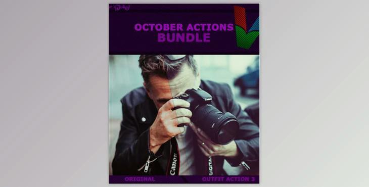 October Photoshop Actions Bundle Graphicriver 18631563
