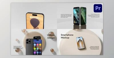 Smartphone Mockup Presentation for Premiere Pro (Videohive 54234062) - PR Project