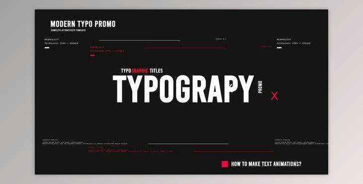 Stylish Titles Opener (Videohive 40289065) - AE Project