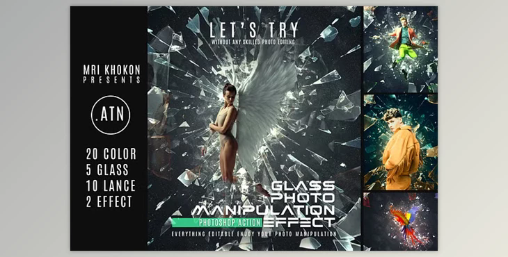 Glass Photo Manipulation Effect - 278451482