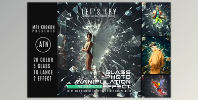 Glass Photo Manipulation Effect - 278451482