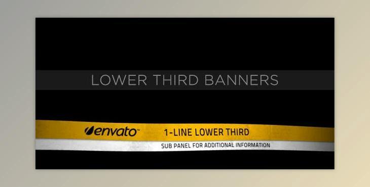 Lower Third Ribbon Banners (Videohive 231556)