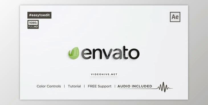 Clean and Minimal Logo Reveal (Videohive 28021868)