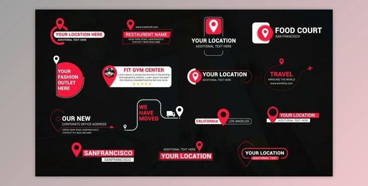 Location Titles 3.0 (Videohive 43558368) - AE Project