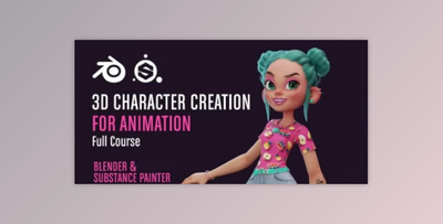 Gumroad – 3D Character Creation for animation in Blender & Substance Painter