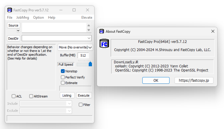 FastCopy Pro 5.9.0