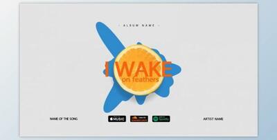 Music Visualizer Minimal With Lyrics (Motionarray 776287)