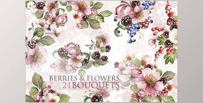 Berries & Flowers 21 BOUQUETS