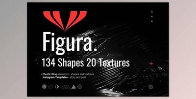 Abstract Shapes and Texures (PNG, JPG, PSD, AI, ABR, CSH)