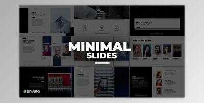 Minimal Slides (Videohive 22985153) - AE Project