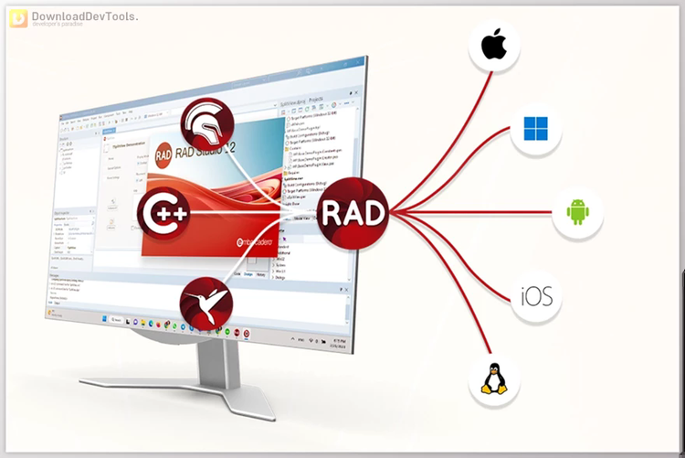 Embarcadero RAD Studio Delphi 12.2 Athens Update 2 v29.0.53982.0329 + Lite 18.4 + CRACK & Patcher