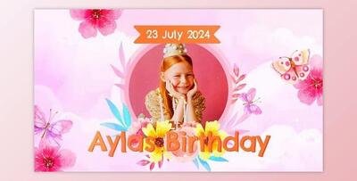 Happy birthday (Videohive 51777969) - AE Project