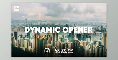 The Dynamic Opener (Videohive 40367478) - AE Project