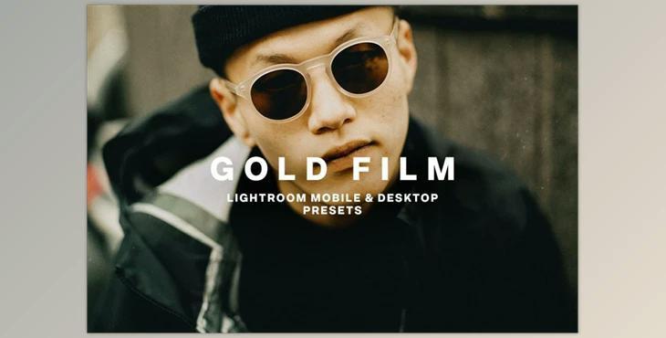 GOLD FILM Lightroom Presets CreativeMarket-5924779 (Lrtemplate, DNG)