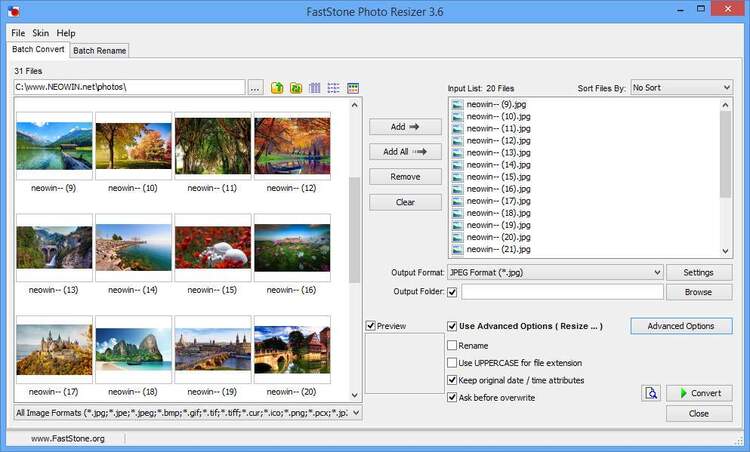 FastStone Photo Resizer 4.4 Corporate + Portable