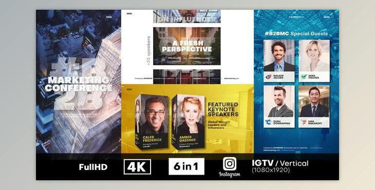 Minimal Corporate Event Slideshow (Videohive 26870886) - AE Project