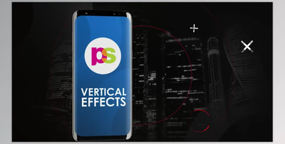 Vertical Freeze Glow Effects (Videohive 54020506)