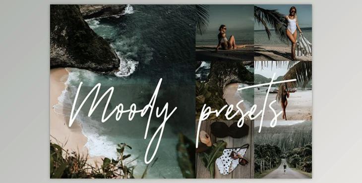 MOODY LIGHTROOM MOBILE PRESETS CreativeMarket 3563862