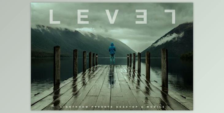 8 Mobile and Lightroom Level Presets By EpicoMedia (xmp, lrtemplate, dng)