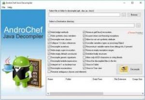 AndroChef Java Decompiler 1.0.0.13