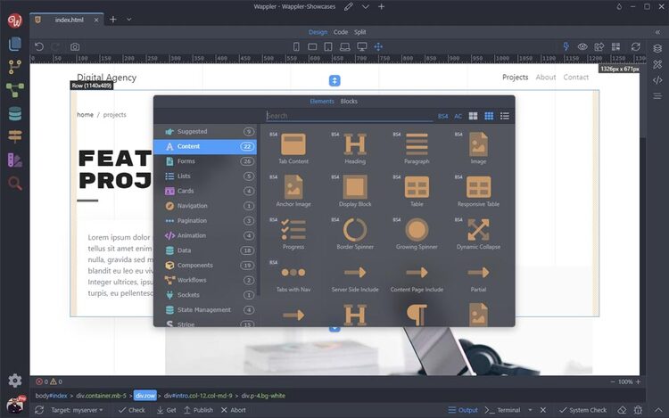 Wappler Pro 5.0.0 Beta 1 / 4.9.0 x64