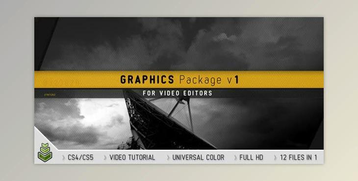 Graphics Package v1 (Videohive 1098857) - AE Project