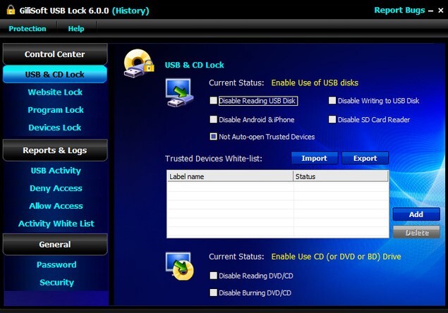GiliSoft USB Lock 10.6
