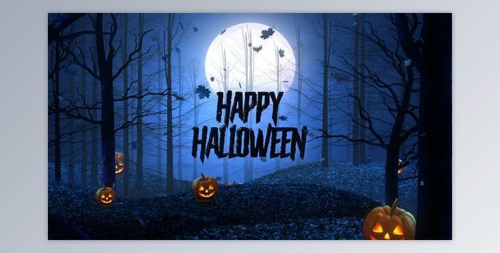 Halloween Woods Opener (Videohive 40239713) - AE Project