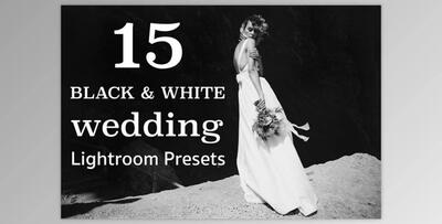 TOP 15 BW WEDDING Lightroom Presets By Pavel Melnik Photography