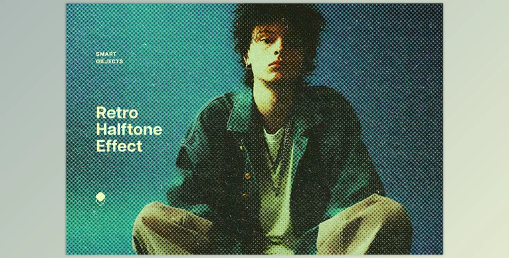 Retro Halftone Photo Effect - 94594733