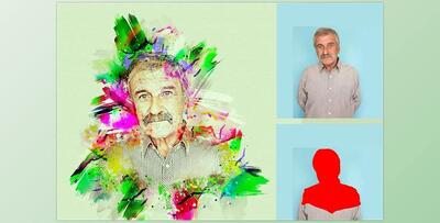 Paint Photoshop Action CreativeMarket-5407610 (ATN, PAT, ABR)