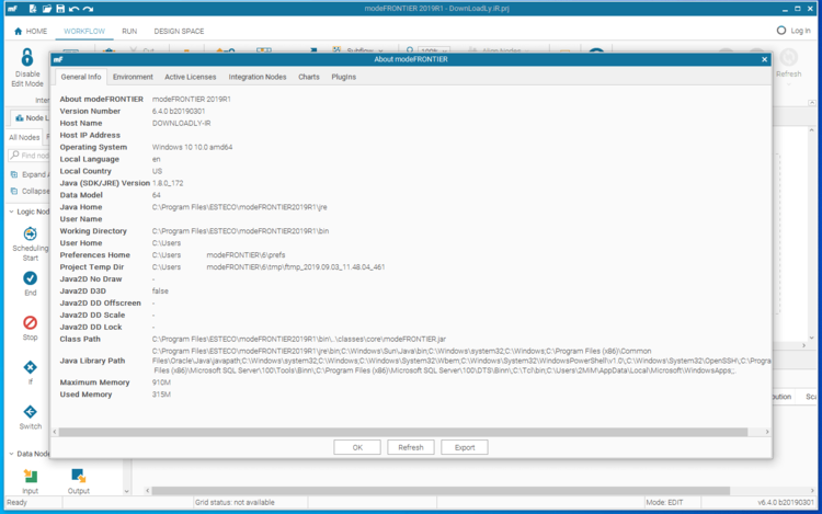 ESTECO modeFRONTIER 2020 R3 x64