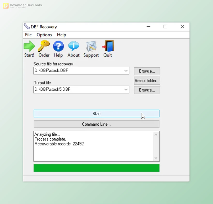 DBF Recovery v4.46 (17 Jan 2025) + Portable Edition + License Key