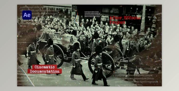 Historical Slideshow – Vintage Documentary (Videohive 43447559) - AE Project
