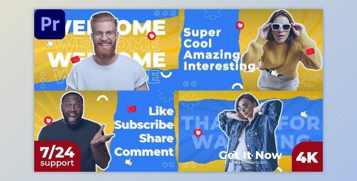 Creative Blog Opener (MOGRT) (Videohive 34207093)