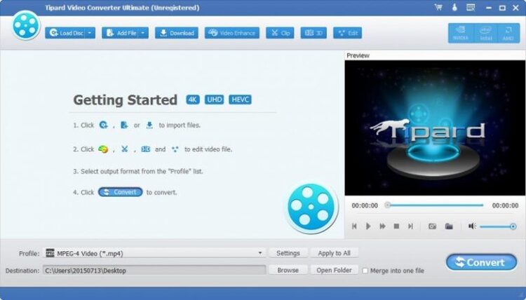 Tipard Video Converter Ultimate 10.3.92 Win / 10.2.76 macOS