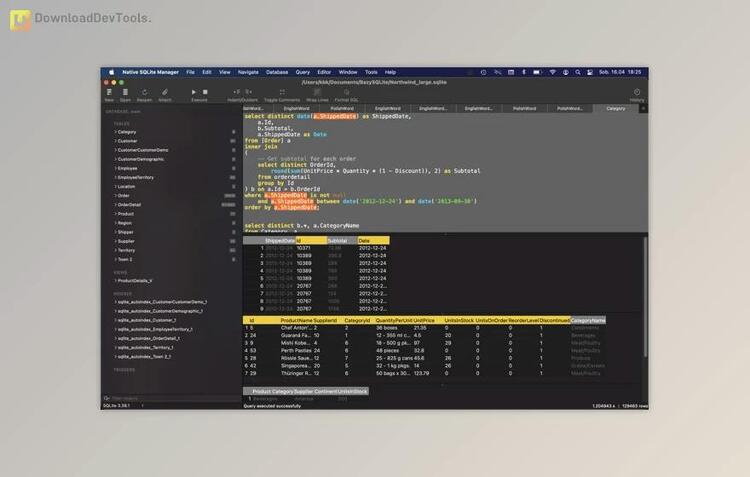 Native SQLite Manager v1.30.1 for macOS + CRACK
