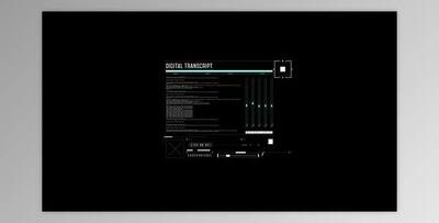 HUD Digital Transcription 2 (Videohive 44794278) - AE Project